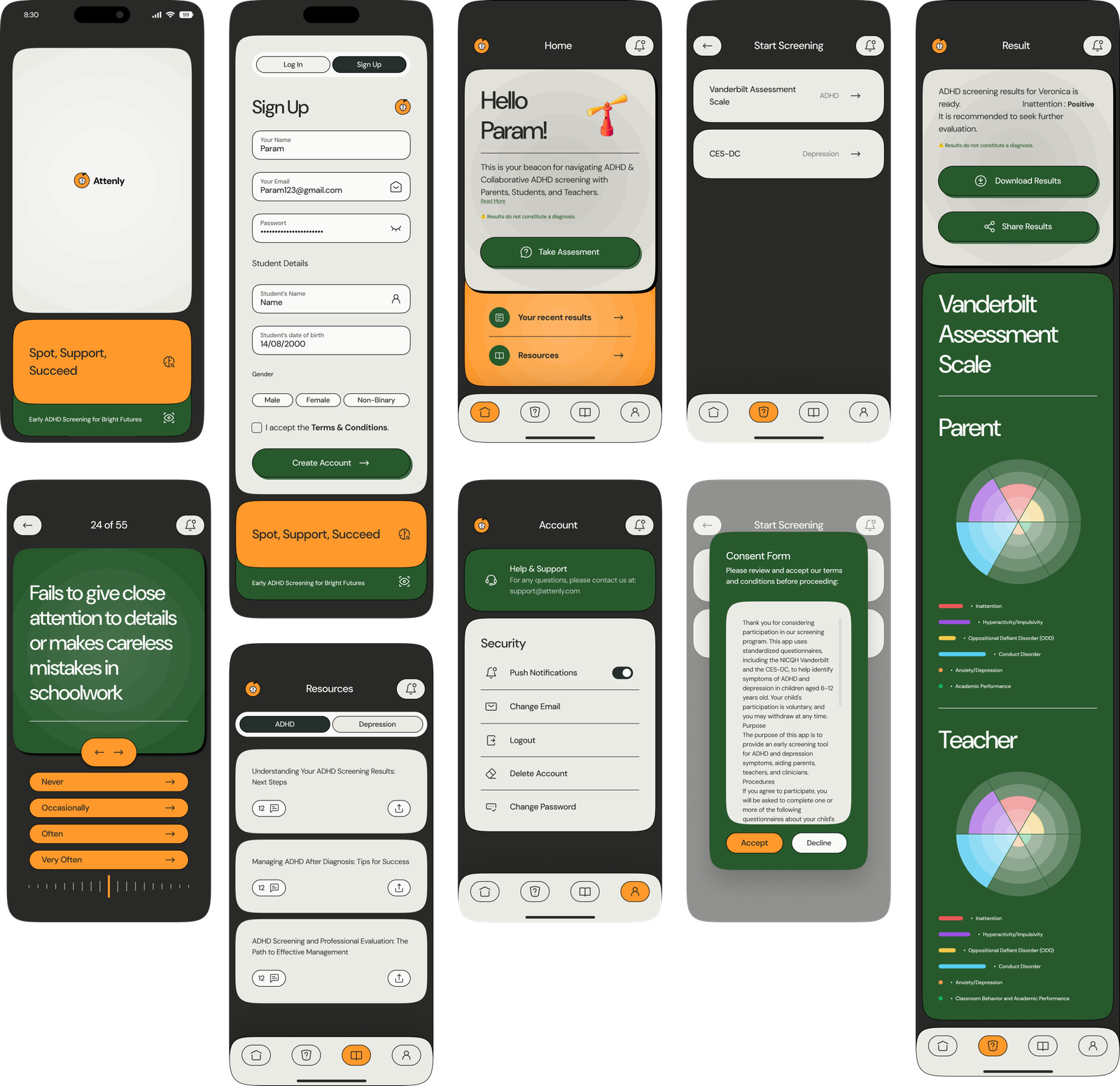 High Fidelity Screens