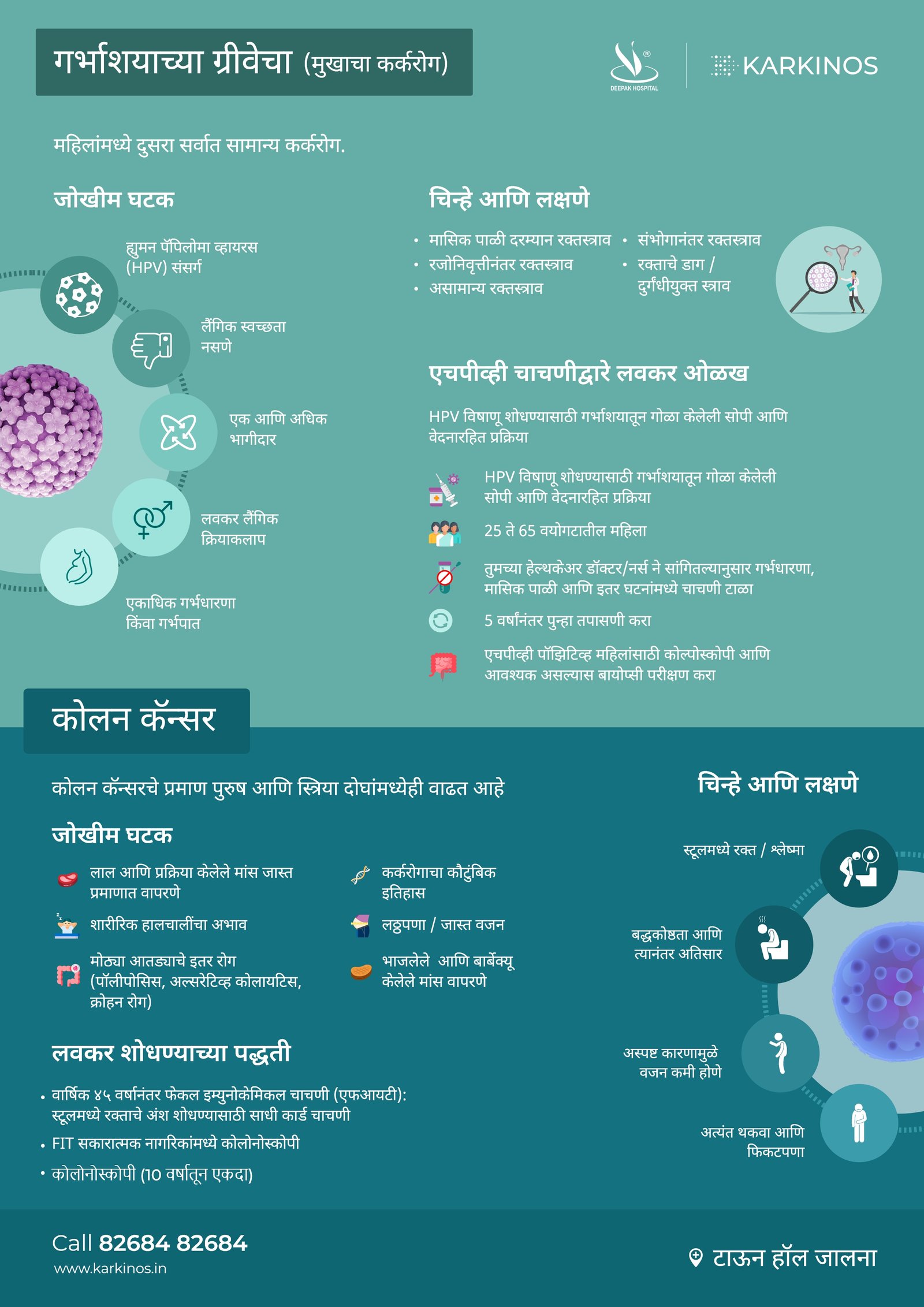 Cervical & Colon Cancer