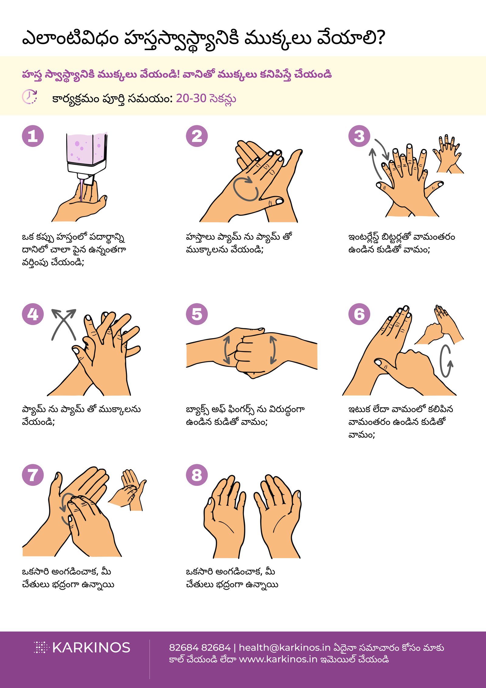 How to Sanitize Your Hands