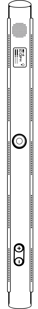 Core Compute Cylinder standalone, side view