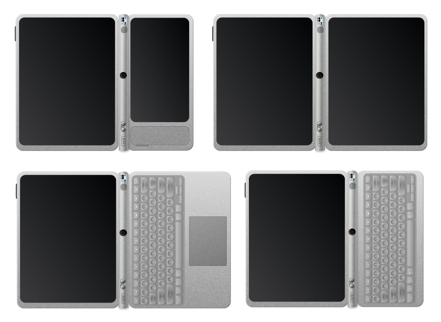 Look and feel renders of various module configurations