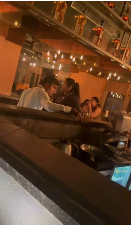 Bar scene observation